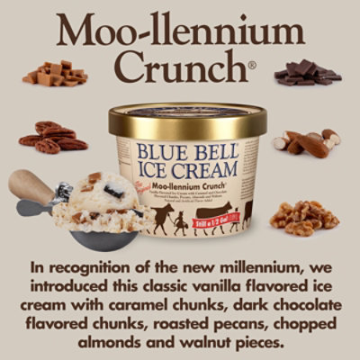 Blue Bell Ic Crm Moo-llennium Crunch - HG - Image 2