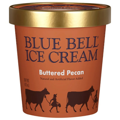 Blue Bell Ic Crm Buttered Pecan - HG - Image 1
