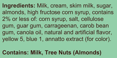 Blue Bell Pistachio Almond Ice Cream - Half Gallon - HG - Image 7