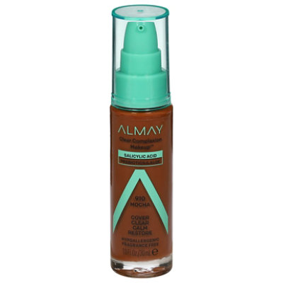 Almay Clear Complexion Mocha Foundation - 1.01 FZ - Image 1