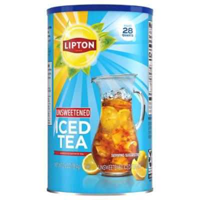 Lipton Unsweetened Iced Tea Mix, 28qt - 2.6 OZ - Image 2