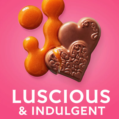 Ghirardelli Milk Chocolate Caramel Heart Box - 3.1 OZ - Image 5