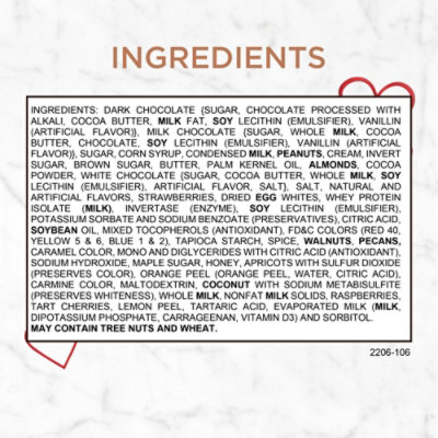 Russell Stover Astd Chocolate Gold Heart - 5.1 OZ - Image 4