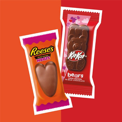 Reese's And Kit Kat Assorted Milk Chocolate Valentine's Candy Bag - 19.64 Oz - Image 3