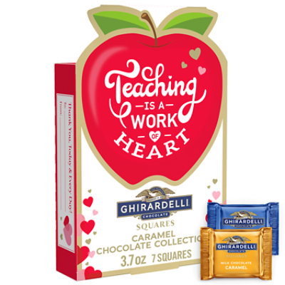Ghrdl Teachers Apple Chocolate Gift Box - 3.7 OZ - Image 1