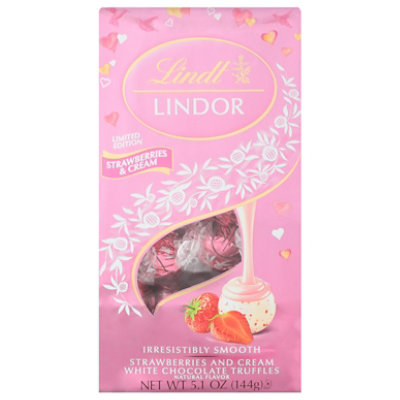Valentine Lindor Strawberry Cream Bag - 5.1 OZ - Image 3