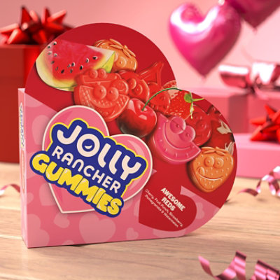Jolly Rancher Gummies Awesome Reds Flavored Valentine's Candy Gift Box - 6.5 Oz - Image 4