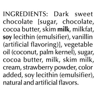 Valentine Lindor Dark Strawberry Bag - 12.7 OZ - Image 4