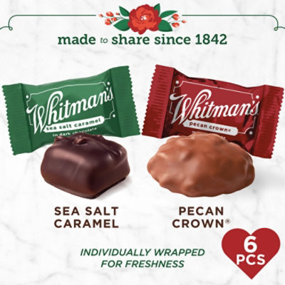 Whitman Astd Wrp Chocolate Heart - 3.8 OZ - Image 2