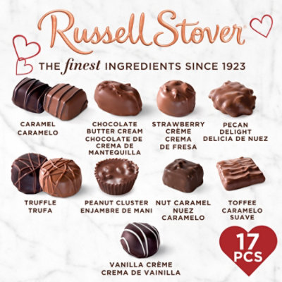 Russell Stover Astd Chocolate Te Amo Heart - 10 OZ - Image 2
