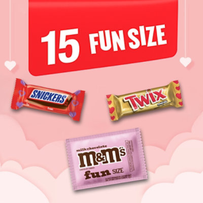 Mixed Chocolate Variety Fun Size  Valentine - 8.2 OZ - Image 2