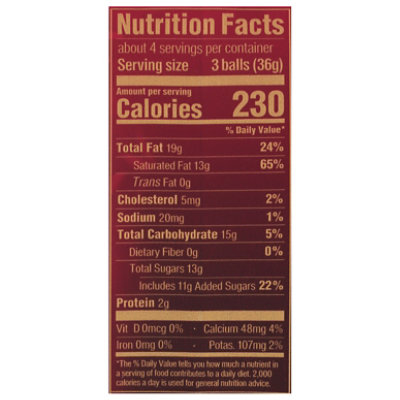 Valentine Lindor Dark Strawberry Bag - 5.1 OZ - Image 4