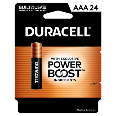 Duracell Coppertop Aaa Battery 24 Ct - 24 CT - Image 1