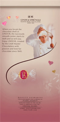 Valentine Lindor Rasp Cheesecake Bag - 5.1 OZ - Image 6