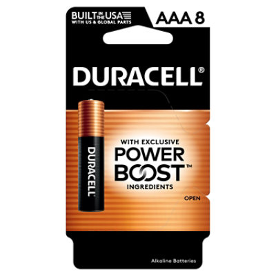 Duracell Coppertop Aaa Battery 8 Ct - 8 CT - Image 1