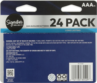 Signature Select Batteries Aaa 24 Ct - 24 CT - Image 3