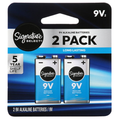 Signature Select Batteries 9 Volt 2 Ct - 2 CT - Image 2