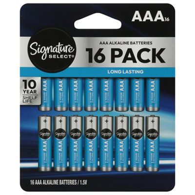 Signature Select Batteries Aaa 16 Ct - 16 CT - Image 2