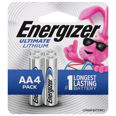 Energizer Ultimate Lithium Aa Batteries - 4 Pack - 4 CT - Image 2