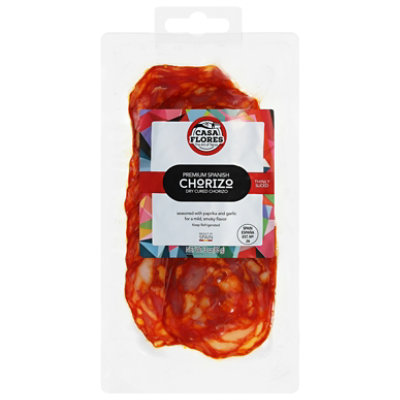 Casa Flores Sliced Chorizo - 3 OZ - Image 1