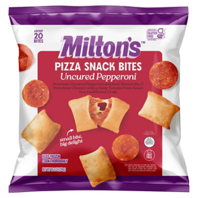 Miltons Pizza Snack Bites Pepperoni 10.20oz - 10.20 OZ - Image 1
