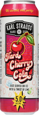 Karl Strauss Cherry Cola Hard Soda 19.2 Fl Oz Can - 19.2 FZ - Image 5