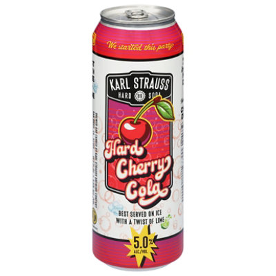 Karl Strauss Cherry Cola Hard Soda 19.2 Fl Oz Can - 19.2 FZ - Image 1