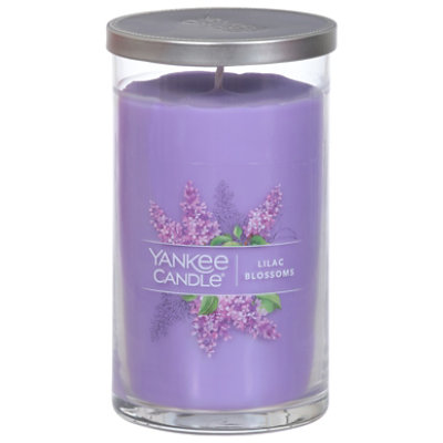 Yankee Candle Lilac Blossoms Medium Pillar Candle - 14.25 OZ - Image 3