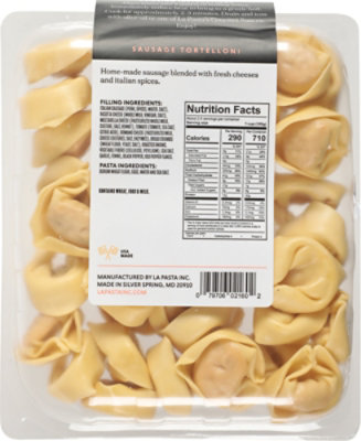 La Pasta Tortelloni Italian Sausag - 9 OZ - Image 5