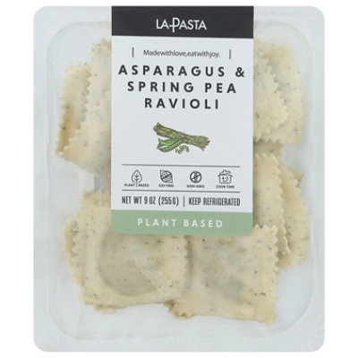 La Pasta Ravioli Asprg Spr Pea Pb - 9 OZ - Image 1