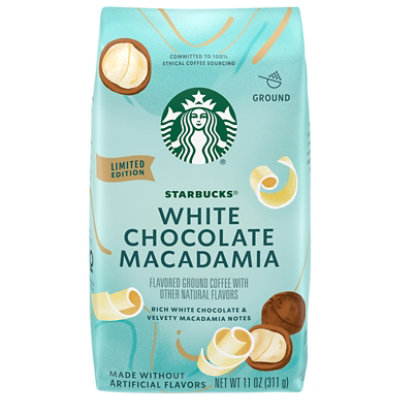 Starbucks White Chocolate Mocha Ground Coffee 11oz Bag - 11 OZ - Image 2