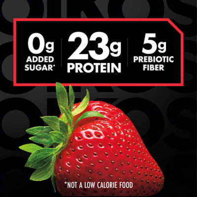 Dannon Oikos Fusion Strawberry Drink 23 Gram Protein, 7 Fz - 7 FZ - Image 2