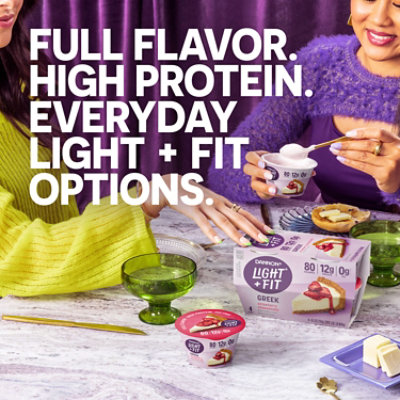 Dannon Light N Fit Greek Birthday Cake Single-serve Greek Yogurt, 5.3 Oz - 5.3 OZ - Image 3