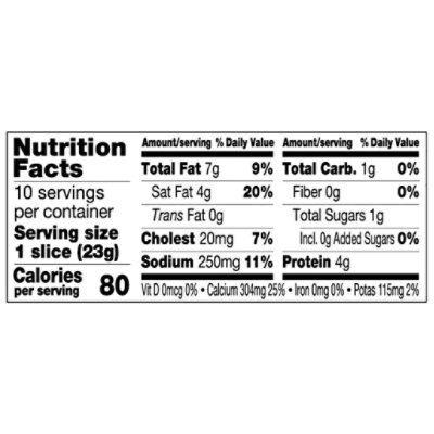 Land O Lakes Pre-bagged Sliced White Deli American Cheese - 8 OZ - Image 2