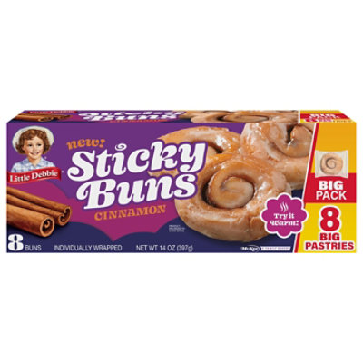 Little Debbie Big Pack Sticky Buns Snack Cakes - 14 OZ - Image 1