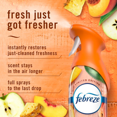 Febreze Air Mist Aerosol Air Freshener, Juicy Summer Peaches - 8.1 Oz. - 8.1 OZ - Image 3