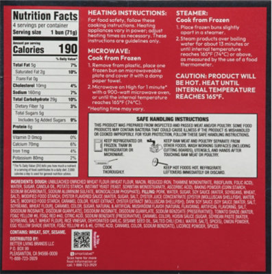 Signature Select Bao Buns Bbq Pork 4 Ct, 10 Oz - 10 OZ - Image 5