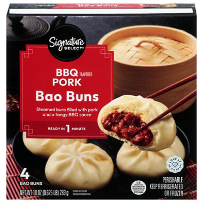 Signature Select Bao Buns Bbq Pork 4 Ct, 10 Oz - 10 OZ - Image 1