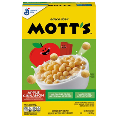 Motts Apple Cinnamon Cereal Ms - 14 OZ - Image 2