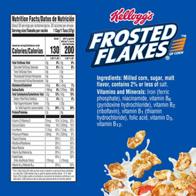 Kellogg's Resealable Bag Frosted Flakes Corn Cereal - 39.5 Oz - Image 4