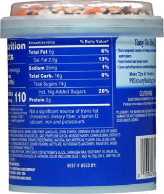 Funfetti Melted Snowman Whipped Frosting 12oz - 12 OZ - Image 5