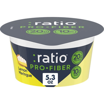 Ratio Fiber And Protein Lemon Meringue Dairy Snack 5.3 Oz - 5.3 OZ - Image 3
