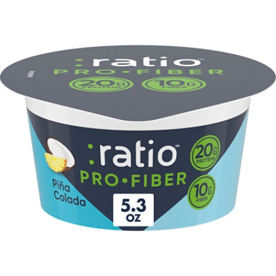 Ratio Fiber And Protein Pina Colada Dairy Snack, 5.3 Oz - 5.3 OZ - Image 3