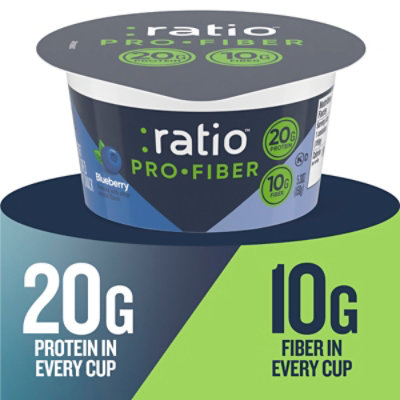 Ratio Fiber And Protein Blueberry Dairy Snack 5.3 Oz - 5.3 OZ - Image 2