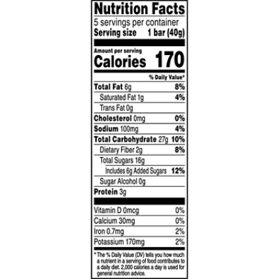 Bare Fruit And Nut Bar Apple Berries & Cherry - 6 CT - Image 3