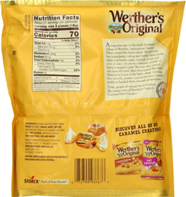 Werther's Original Hard Caramel - 12 OZ - Image 5