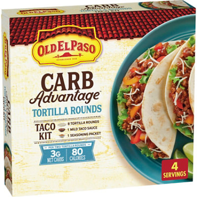 Old El Paso Carb Advantage Soft Tortilla Kit - 10.6 OZ - Image 3