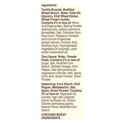 Old El Paso Carb Advantage Soft Tortilla Kit - 10.6 OZ - Image 4
