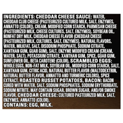 Banquet Mega Breakfast Bowl Bacon, Frozen Meal, 30g Protein, 9 Oz. Bowl - 9 OZ - Image 4