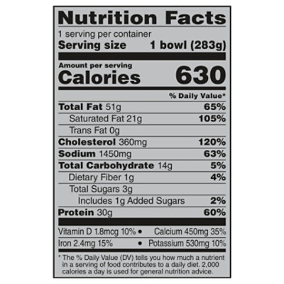 Banquet Mega Breakfast Bowl Sausage, Frozen Meal, 30g Protein, 10 Oz. Bowl - 10 OZ - Image 3